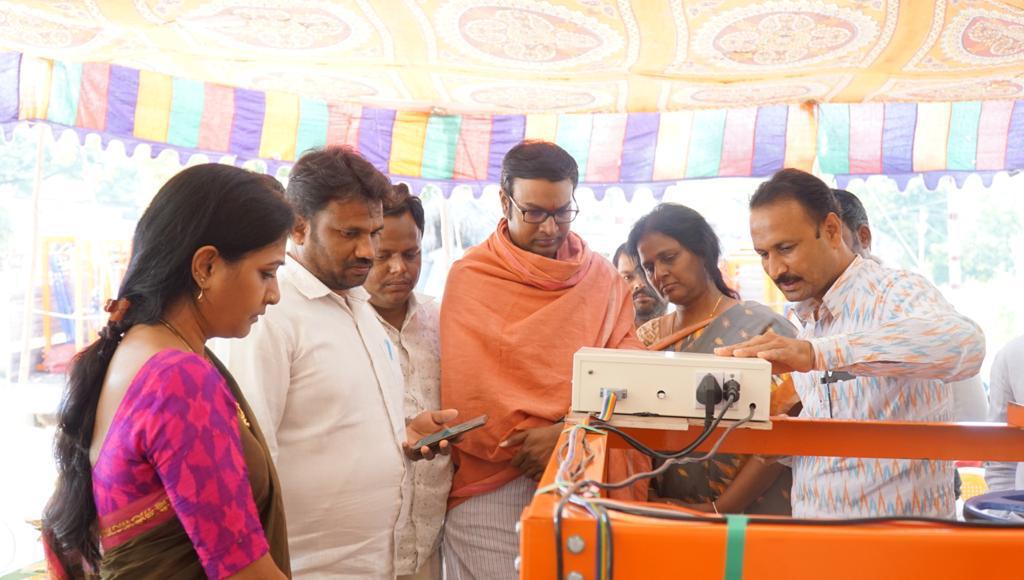 TANA Donates Asu Nachines in Puttapaka 31 Jan 2020