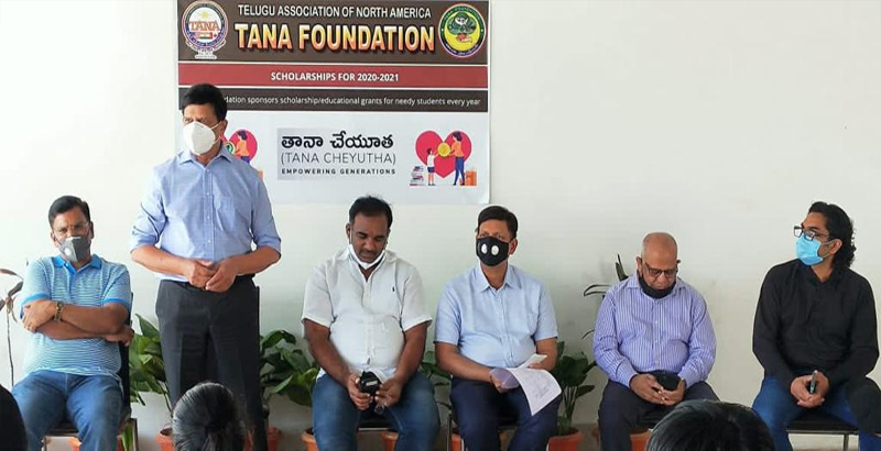 TANA Scholarships to Students in Hyd 8 Nov 2020