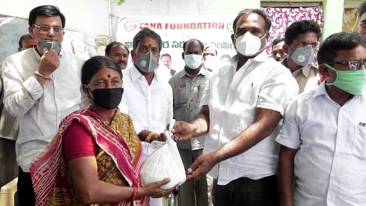 TANA Foundation Distributed Home Needs in Kurnool 21 May 2020