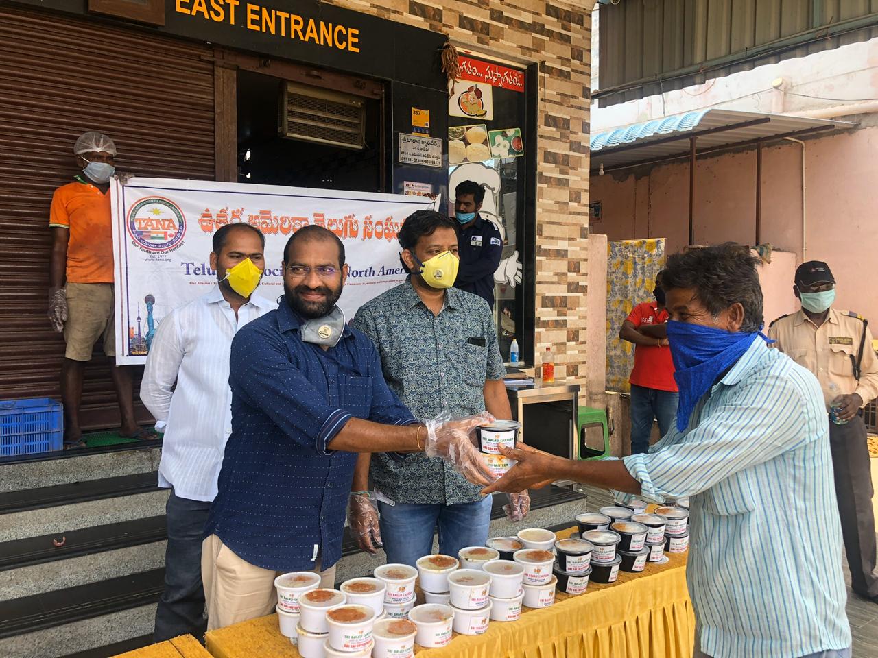 TANA Donates Food in Kurnool 8 May 2020