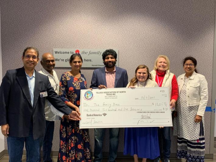TANTEX Donation to The Family Place Trust in Dallas