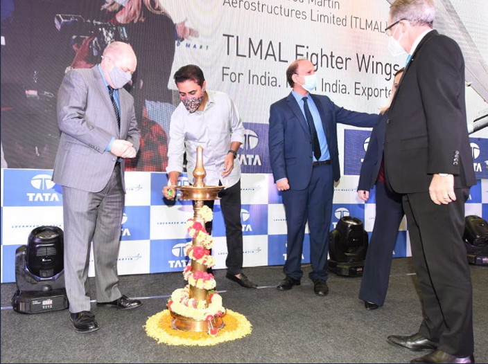 TATA Lockheed Martin Aerostructures Ltd Fighter Wing Qualification Ceremony
