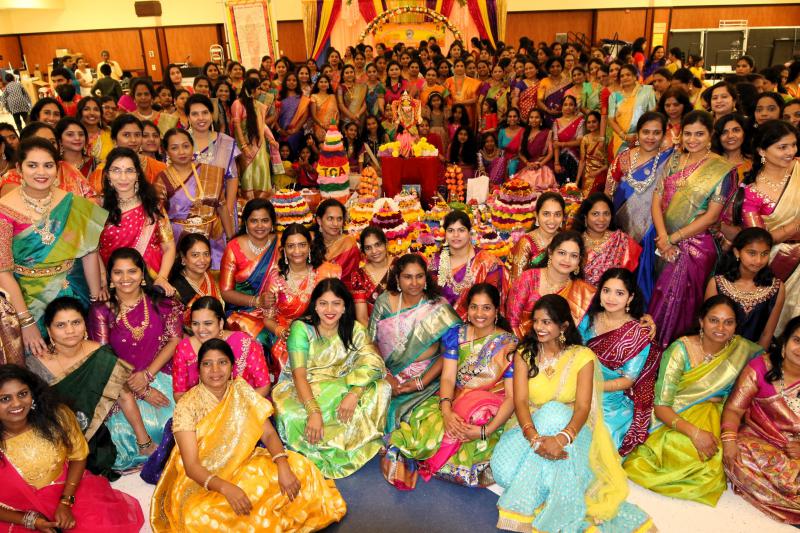 TCA Bathukamma Celebrates in San Ramon 22 Oct 2023