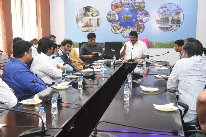Tollywood Celebrities Meet Talasani