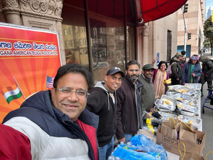 TTA Organized “Food, Blanket & Socks” Donation Drive in Bay Area 28 Jan 2024