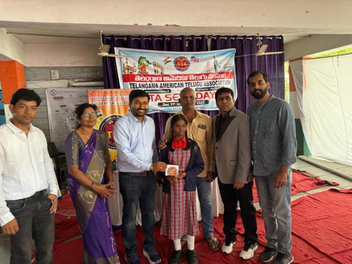 TTA Seva Days at Red Cross Govt School 11 Dec 2023