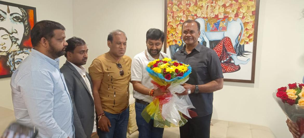 TTA Team met K Venkat Reddy & T Harish Rao 19 Dec 2023