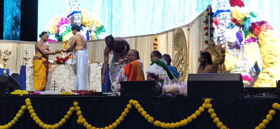 TTD Srinivasa Kalyanam at ATA Convention