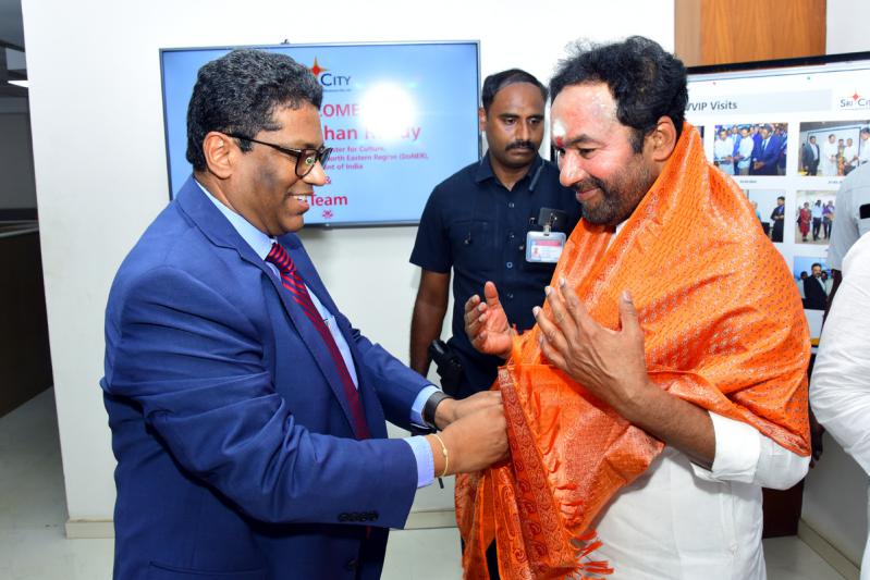 Union Minister Kishan Reddy Visits Sri City