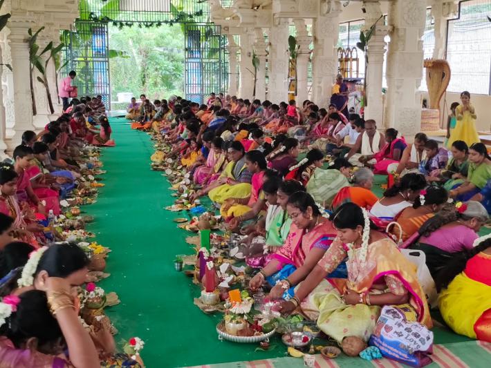 Varalakshmi Vratam at Mahanandi Kshetram