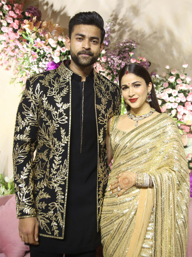 Varun Tej, Lavanya Tripathi’s Wedding Reception – Set 2