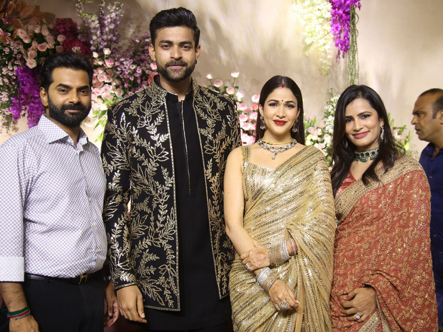 Varun Tej, Lavanya Tripathi’s Wedding Reception – Set 3