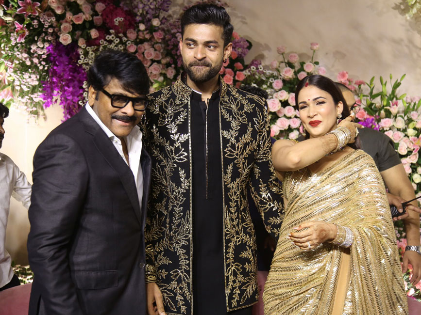 Varun Tej, Lavanya Tripathi’s Wedding Reception – Set 5