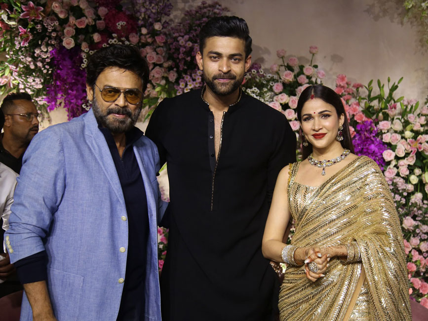 Varun Tej, Lavanya Tripathi’s Wedding Reception – Set 7