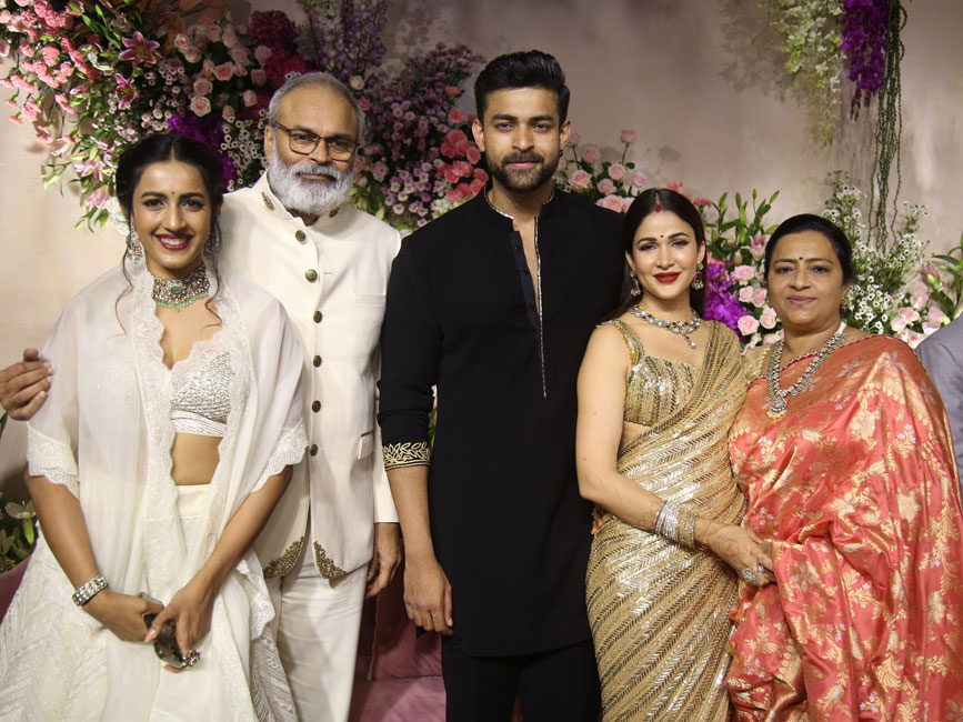 Varun Tej, Lavanya Tripathi’s Wedding Reception – Set 8