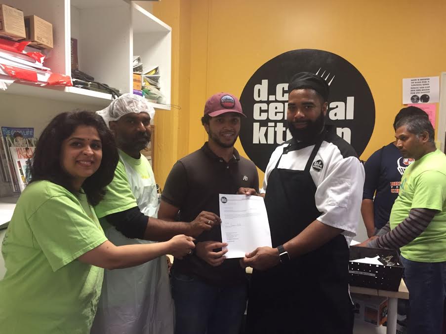 VT Seva in DC Central Kitchen