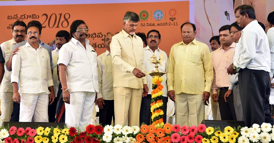 Janmabhoomi Maa Vooru Programme at Darsi Village