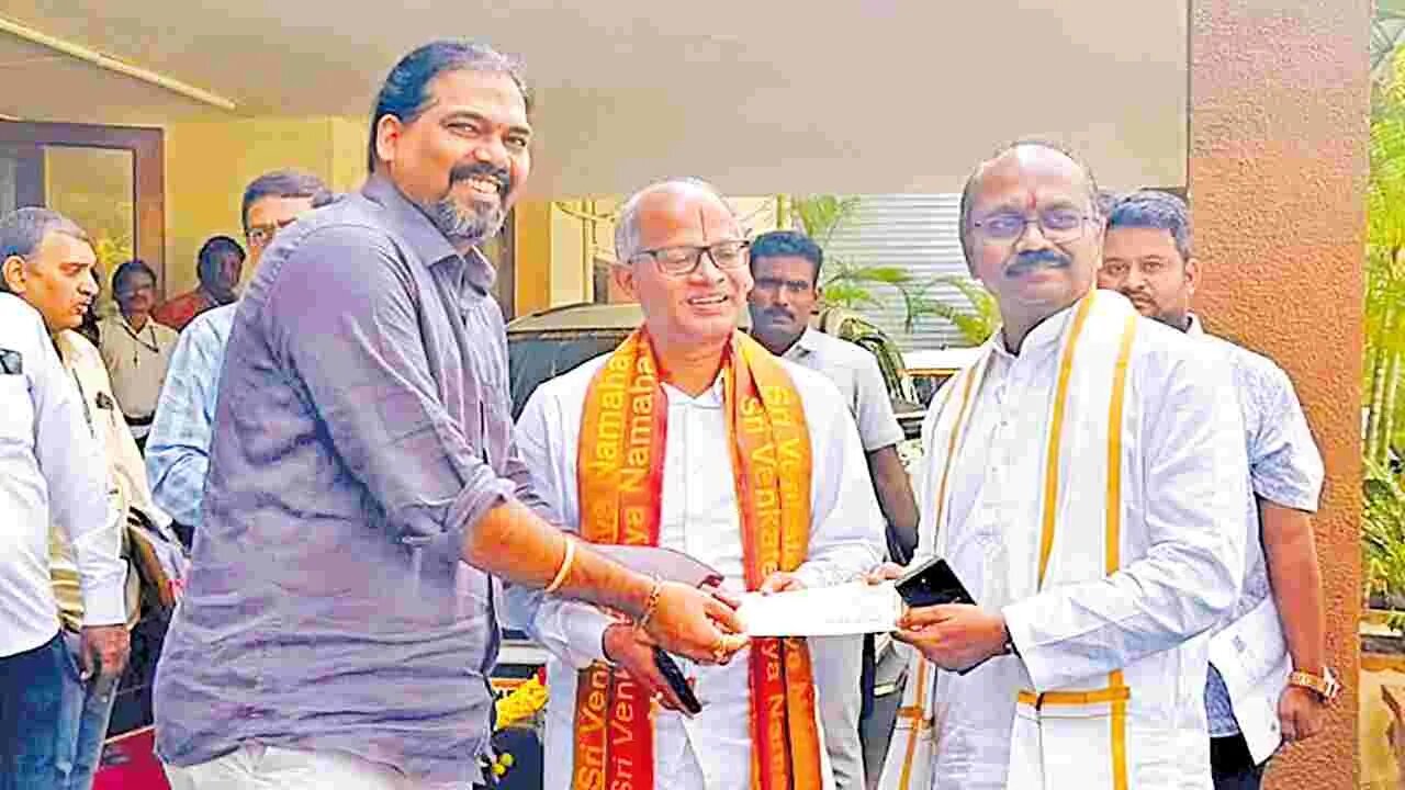 TTD : టీటీడీకి రూ.కోటి విరాళం
