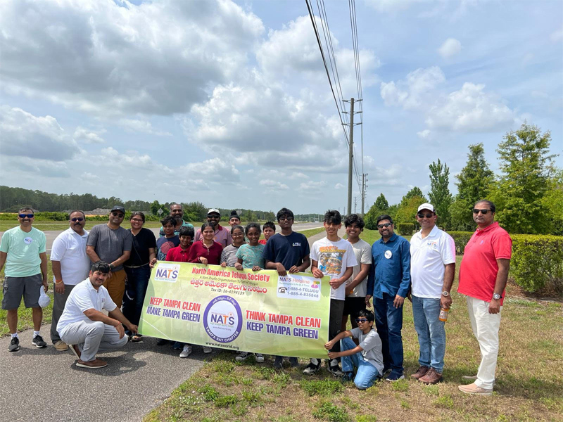 Cleaning up of Highway in Tampa Bay 21 May 2024