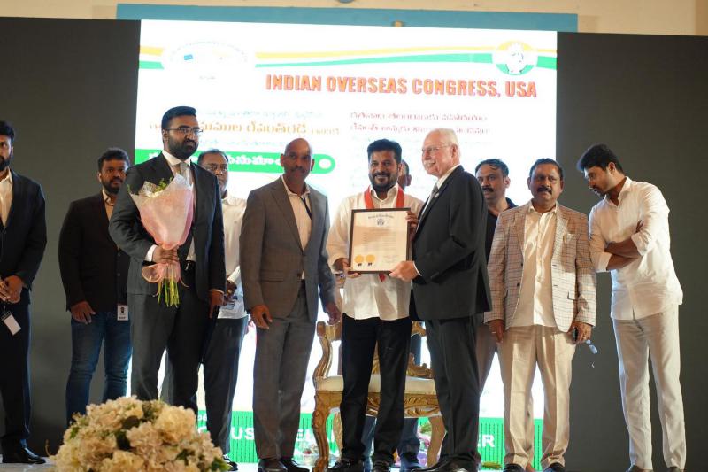 CM Revanth Meeting with NRIs in New Jersey