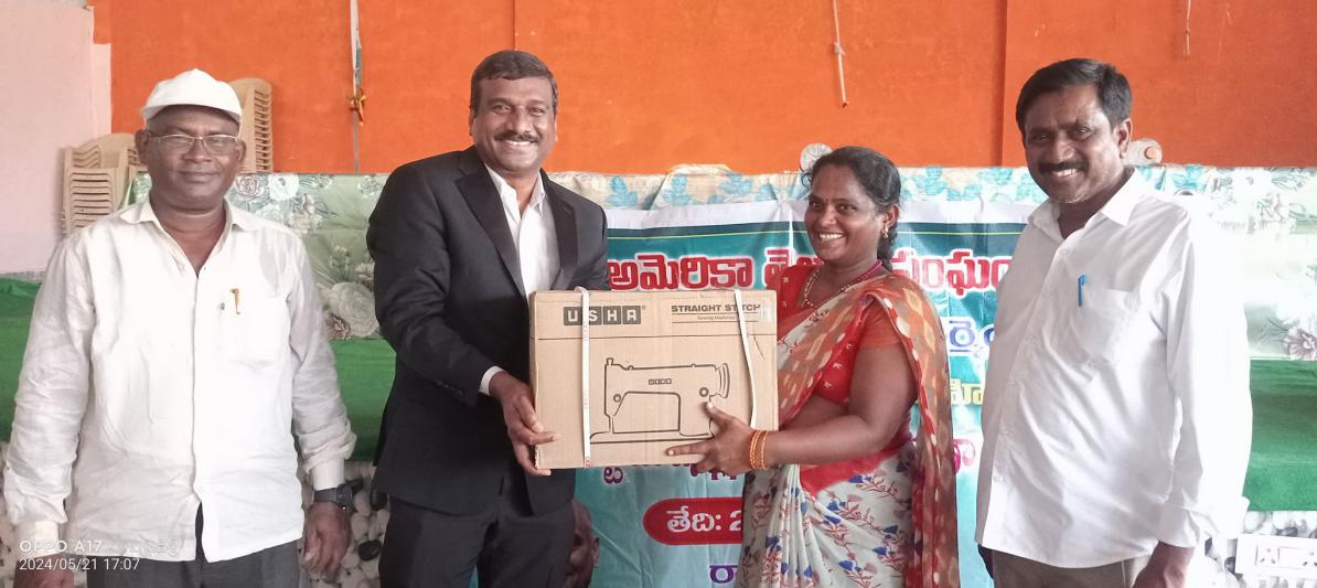 Free Distribution of Sewing Machines by NATS 21 May 2024