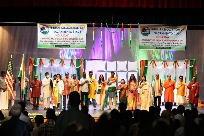 IAS India 78th Independence Day Celebrations at Sacramento