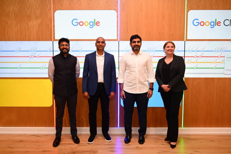 Nara Lokesh Meets Google CEO & Vice Presidents