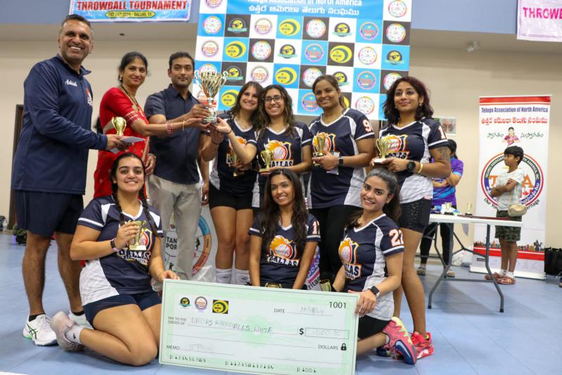 NATF-TANA Throwball Tournament in Dallas 26 Oct 2024