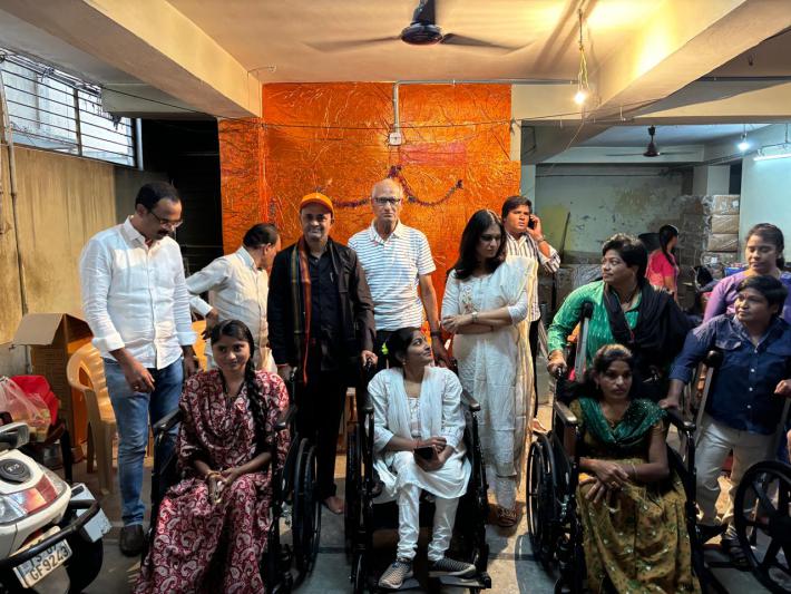 Priyanka Vallepalli Donated 30 wheelchairs for disabilities