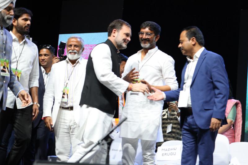 Rahul Gandhi addresses the Indian diaspora in Dallas