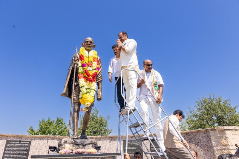 Revanth & Ministers Pay Homage to Mahatma Gandhi