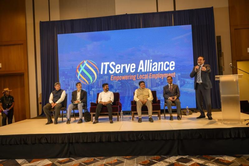 Revanth Reddy at IT Serve Alliance Meet in Dallas