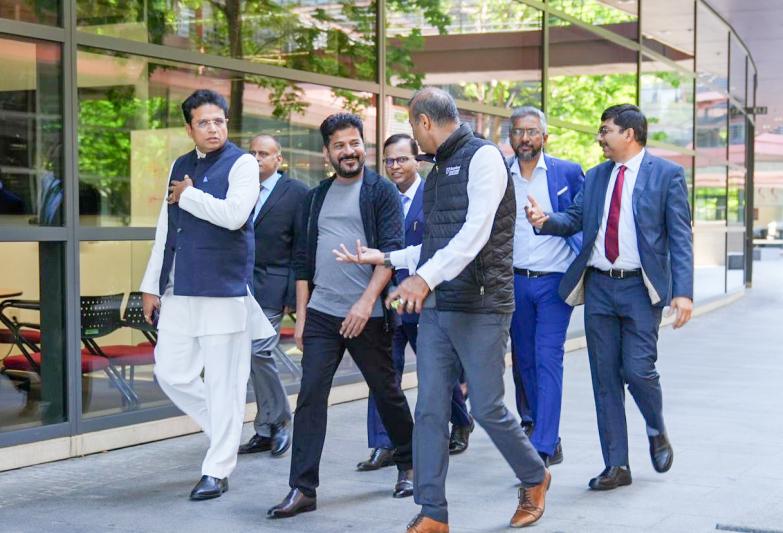 Revanth Reddy Team Visits Stanford University