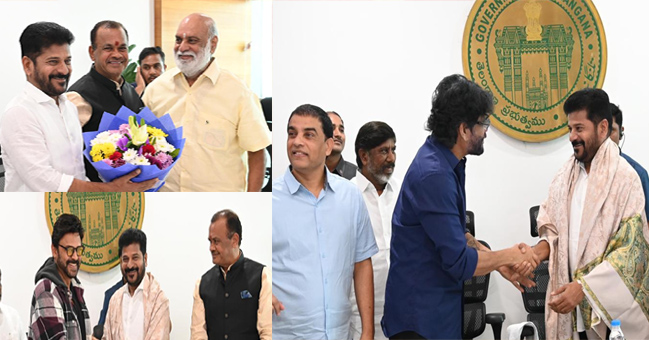 Revanth Reddy: సినీ పరిశ్రమకు పూర్తి సహకారం…. రేవంత్ రెడ్డి