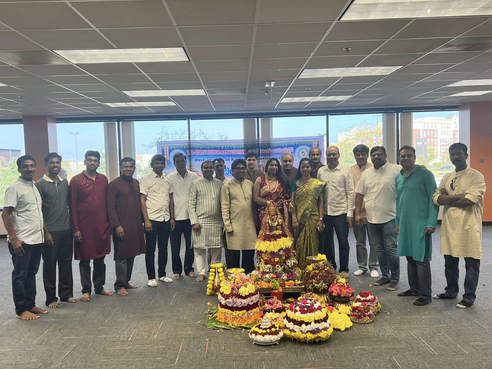 Tri-State Telugu Association Bathukamma Celebrations