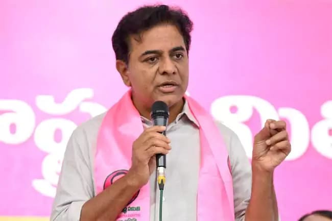 KTR :దాడులు చేయడం కాంగ్రెస్‌  పార్టీకి అలవాటుగా మారింది : కేటీఆర్