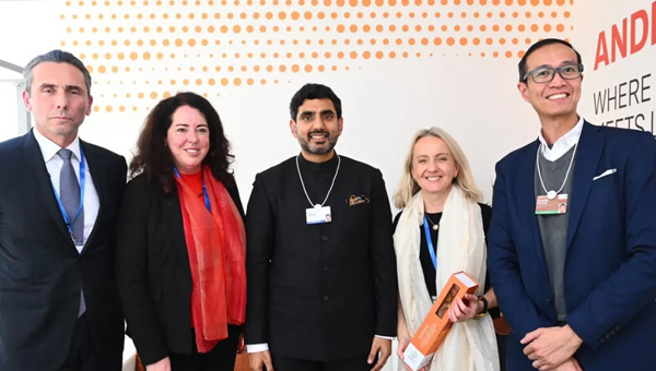 Nara Lokesh: ఫిలిప్ మోరిస్ వైస్ ప్రెసిడెంట్ ఆండ్రియా గోంట్కోవికోవాతో లోకేష్ భేటీ Nara Lokesh: ఫిలిప్ మోరిస్ వైస్ ప్రెసిడెంట్ ఆండ్రియా గోంట్కోవికోవాతో లోకేష్ భేటీ