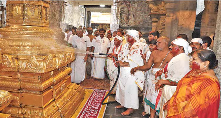 Koil Alwar Thirumanjanam : శ్రీవారి ఆలయంలో కోయిల్ ఆళ్వార్ తిరుమంజనం