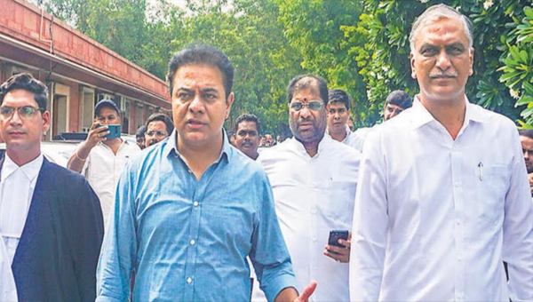 Harish Rao: కేటీఆర్ విచారణ.. ఢిల్లీ చేరుకున్న హరీశ్ రావు..