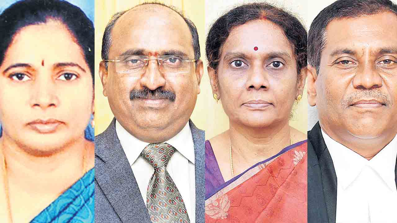 High Court :హైకోర్టుకు నలుగురు కొత్త న్యాయమూర్తులు