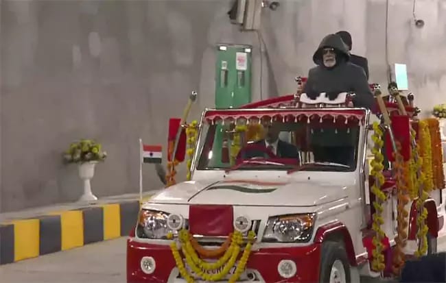 PM MODI :జడ్ -మోడ్ సొరంగాన్ని ప్రారంభించిన ప్రధాని మోదీ