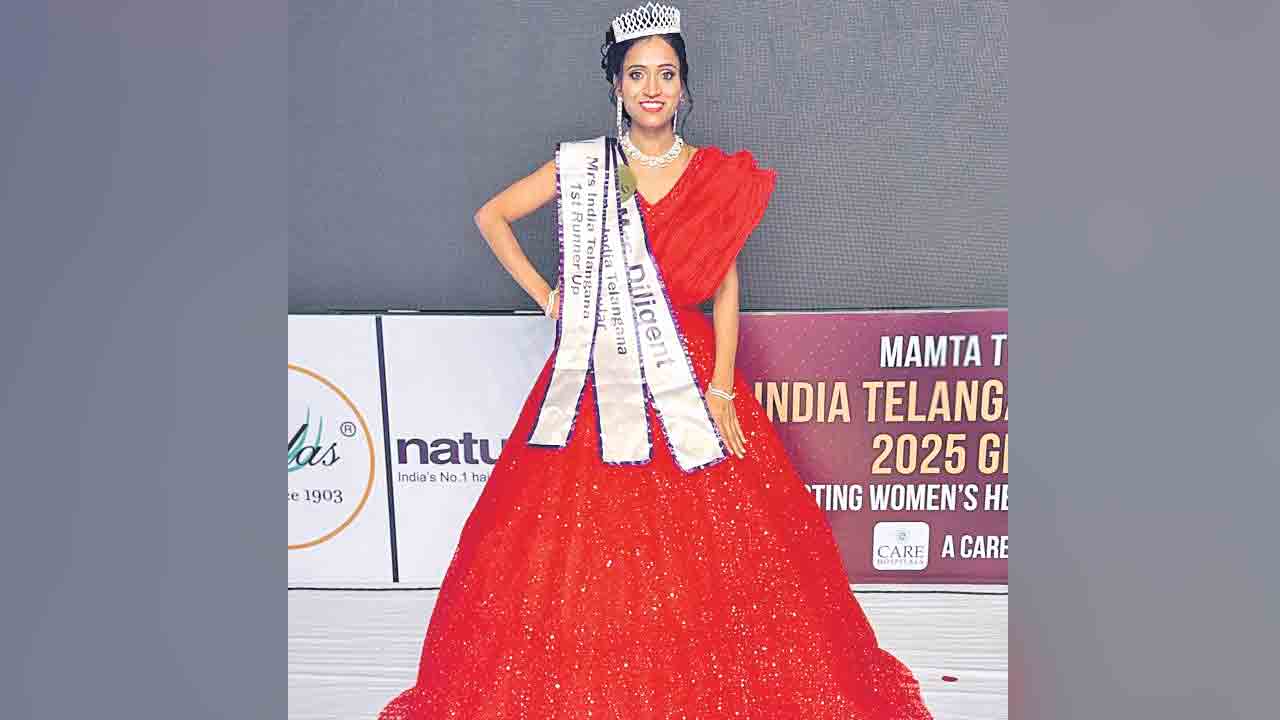 Sushma Reddy :మిసెస్ ఇండియాగా నాగర్ కర్నూల్ జిల్లావాసి