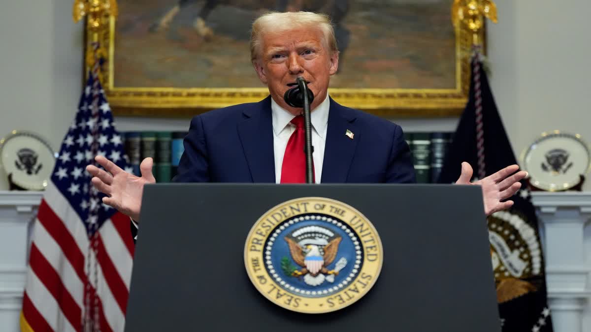 Trump: సుంకాలపై భారత్ దిగొచ్చిందన్న ట్రంప్.. సత్సంబంధాలకోసమే అన్న ఇండియా..