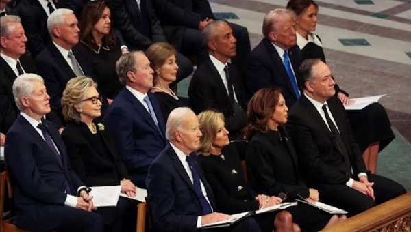 USA: అమెరికా అధ్యక్షులైన ఐదుగురు ఒక చోట… జిమ్మీ కార్టర్ అంత్యక్రియల్లో అరుదైన దృశ్యం USA: అమెరికా అధ్యక్షులైన ఐదుగురు ఒక చోట… జిమ్మీ కార్టర్ అంత్యక్రియల్లో అరుదైన దృశ్యం