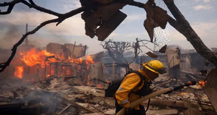 America : అమెరికాలో ఆగని కార్చిచు…10 వేల కట్టడాలు బుగ్గి