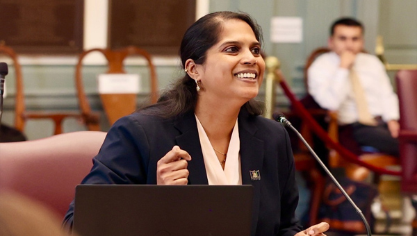 Charuni Patibanda: డెలవేర్ స్టేట్ సెక్రటరీగా భారత సంతతికి చెందిన చారుణి పాటిబండ ఏకగ్రీవ ఎంపిక