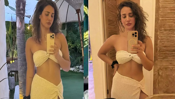 Aisha Sharma: మిర్ర‌ర్ సెల్ఫీలో ఐషా హాట్ పోజులు