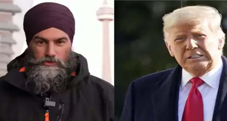 Jagmeet Singh : ట్రంప్ను కెనడాలోకి రానీయొద్దు : జగ్మీత్ సింగ్ Jagmeet Singh : ట్రంప్ను కెనడాలోకి రానీయొద్దు : జగ్మీత్ సింగ్