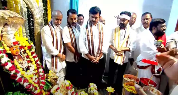 Polepalli : ఎల్లమ్మ తల్లికి పట్టువస్త్రాలు సమర్పించిన సీఎం రేవంత్‌