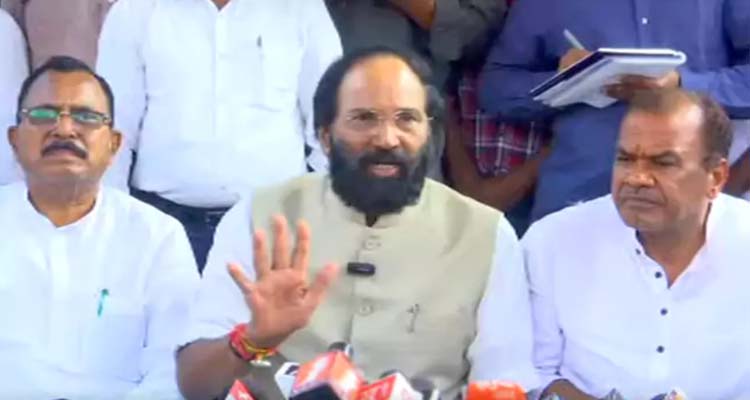 Uttam Kumar Reddy: తెలంగాణలో కులగణన, ఎస్సీ వర్గీకరణకు కాంగ్రెస్ కట్టుబడి ఉంది: ఉత్తమ్ కుమార్ రెడ్డి